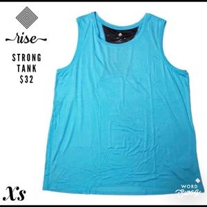 NWT LLR Light Blue Soft AF Pretty Sport tank top💦